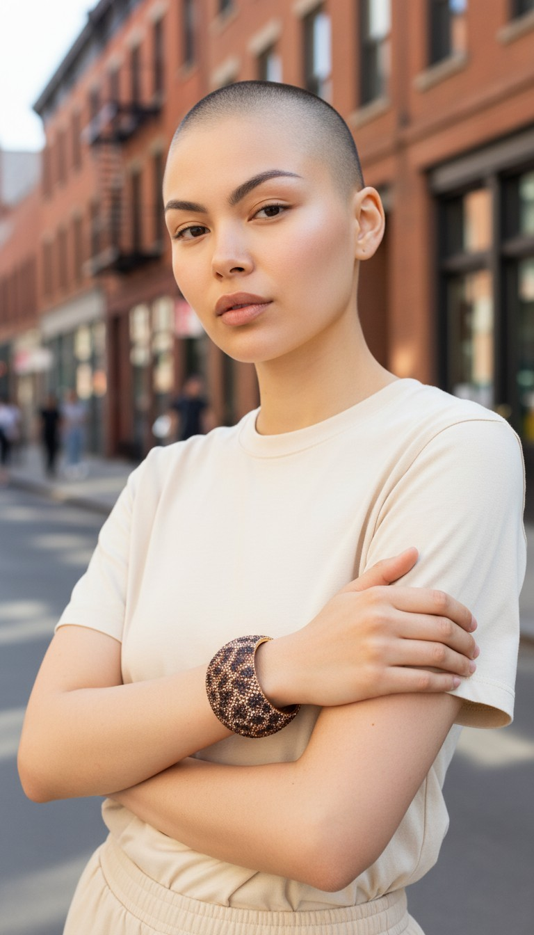 Bracciale strass leopardato