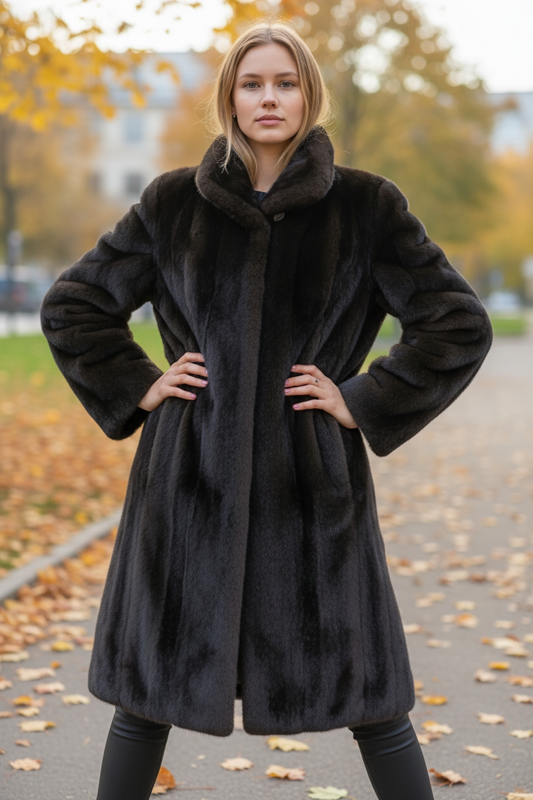 SALDI - Pelliccia Ecologica Lunga