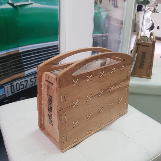 Chemin des dieux TASCHE Modell „ESSENTIAL“ aus HOLZ