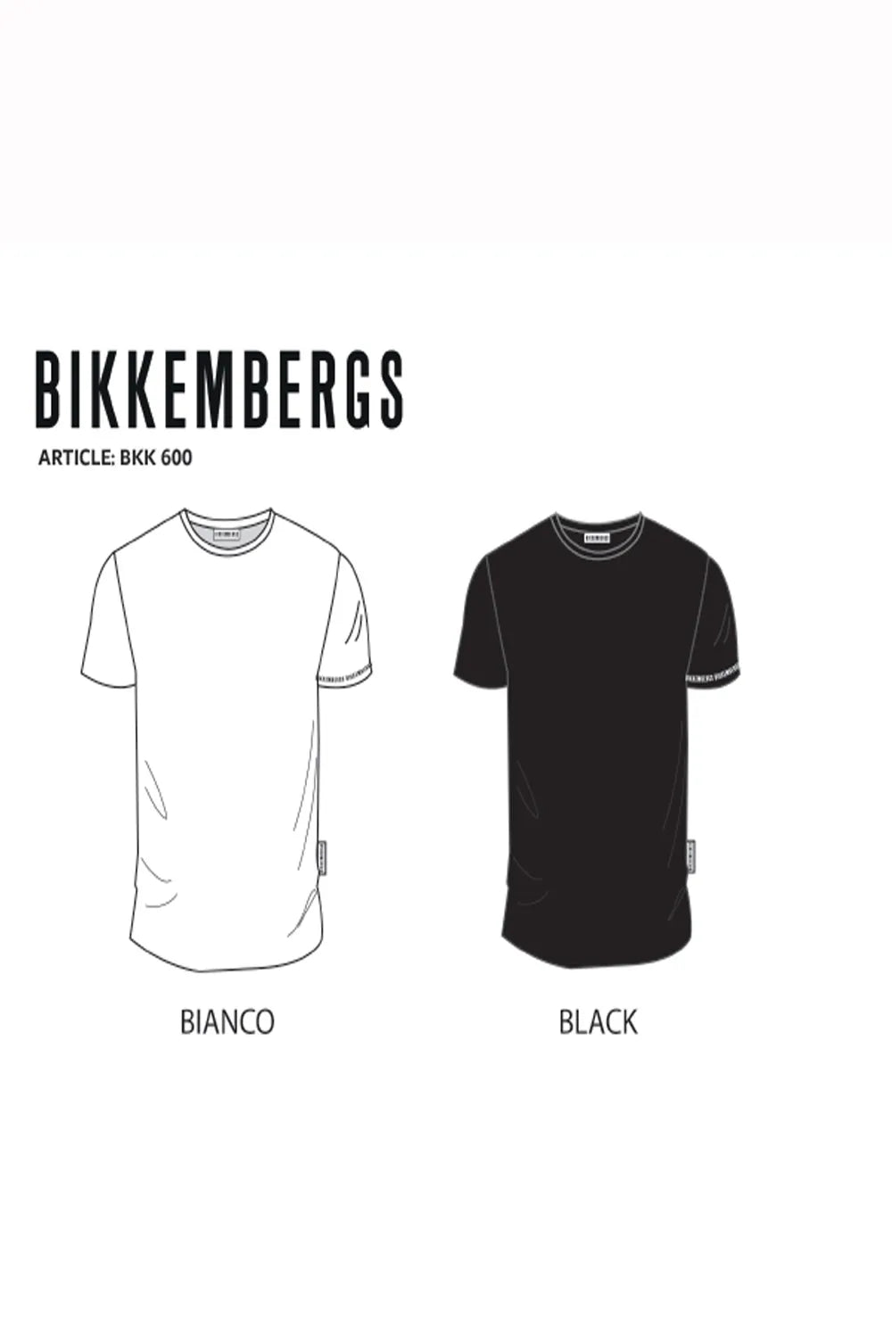 T-SHIRT GIROCOLLO BIKKEMBERGS