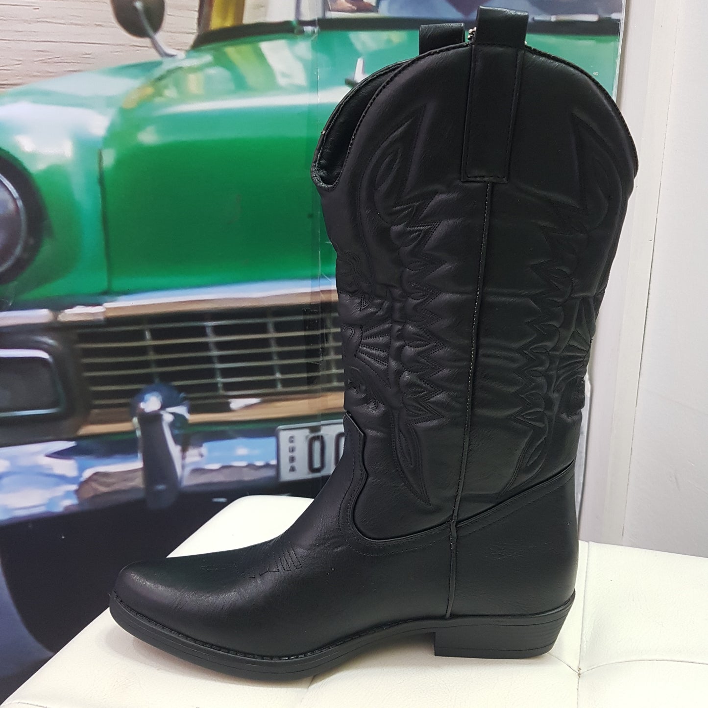 Texanische Camperos-Stiefel