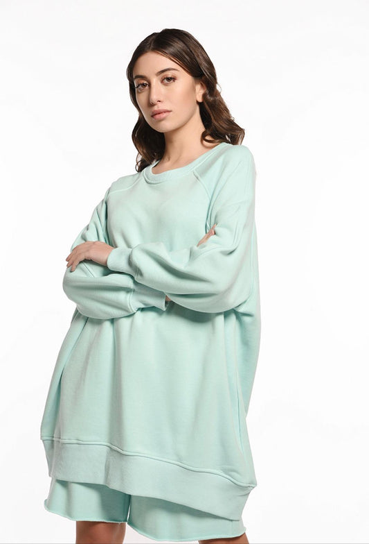 Lumina Maxi-Sweatshirt